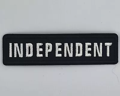 INDEPENDENT Biker Motorcycle Vest Embroidered Patches Harley Badge Iron Sew On • $8.03