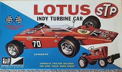 MPC Lotus STP Turbine Car W/ Tractor #6025 1/25 Scale Model Kit • $19.99