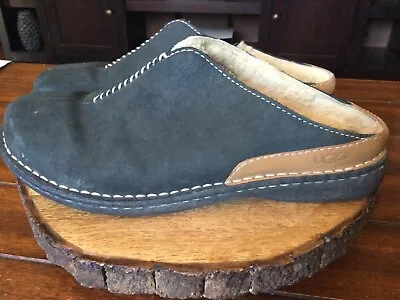 Ugg Australia Men’s Scuff Slippers Size 11 Dark Grey Fleeced Lined • $29.99