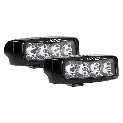 RIGID 905213 SR-Q Series PRO LED Light Pod Single Row SPOT Projection Pair X2 • $335.99