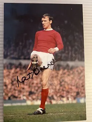 Pat Crerand SIGNED Manchester United Photo Autograph 6x4 • £4.99