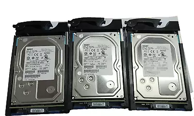 EMC 3TB 7.2K 3.5  SAS HDD  005050596 118033268 0B26924+caddy- LOT Of 3)- Each$20 • $59