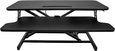 34 Inches Height Adjustable Home Office Desk Converter Computer Desk Riser • $58.79