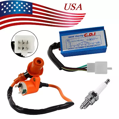 $13.99 • Buy Racing Ignition Coil AC CDI Fit Honda XR CRF 50 110cc 125cc Engine Dirt Pit Bike