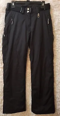 Marker Winter Snow Insulated Pants Women's Size 6 Large Black Ski Snowboard • $17