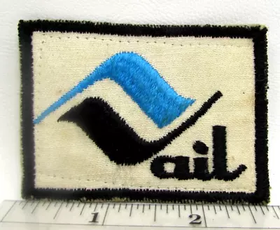 Vintage Vail Colorado Jacket Patch Snow Ski Skiing Resort Travel Souvenir • $14.99