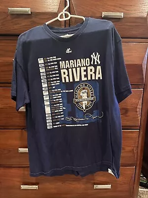 Mariano Rivera Final Season New York Yankees Majestic Men’s XL Tshirt • $23