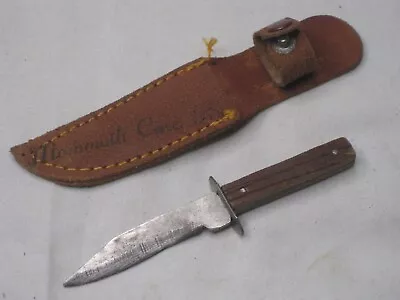 Vintage Miniature Knife W/ Leather Sheath Mini Bowie Mammoth Cave Kentucky • $10.20