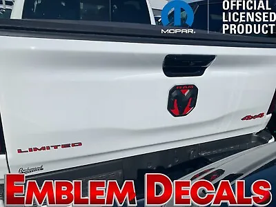 Ram 1500 DT LIMITED TAILGATE COMBO Decal Overlay Decal 19 2020 2021 2022 2023 24 • $38