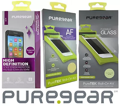 Variety 3-pack Puregear Screen Protector 9h Glass Anti-fingerprint For Lg G4 • £9.46