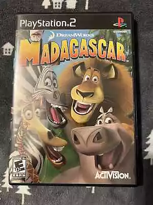 Madagascar (Sony PlayStation 2 2005) CIB Tested • $9.99