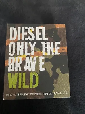 £69.99 • Buy Diesel Only The Brave Wild 75ml EDT Discontinued Mens Fragrance Aftershave