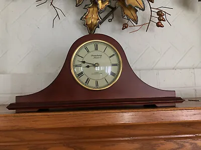 Strausbourg Manor Quartz Mantel Clock W/ Westminster Chime • $10