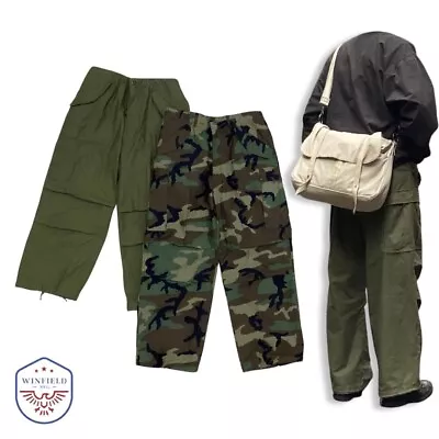 70's Military WINFIELD MFG. Original Field Pants GI Cold Weather M65 Vintage OD • $39.84