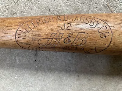 Vintage Babe Ruth Hillerich Bradsby J2 Little League Baseball Bat Louisville H&B • $69.33