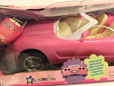 Barbie Hot Pink GM Corvette Mattel Doll Car Radio Remote Control Vehicle NEW • $212.29