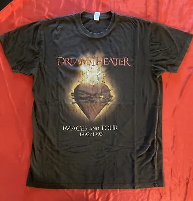 $22.80 • Buy DREAM THEATER Images And Tour 1992 1993  Concert Shirt Black RARE