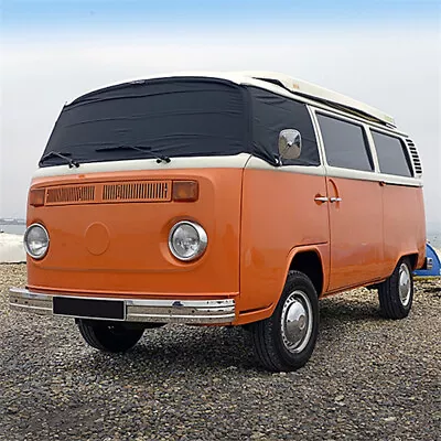 VW T2 Combi Transporter Bus Screen Wrap Black Out Frost Cover 1977 1978 SW116B  • $49.95