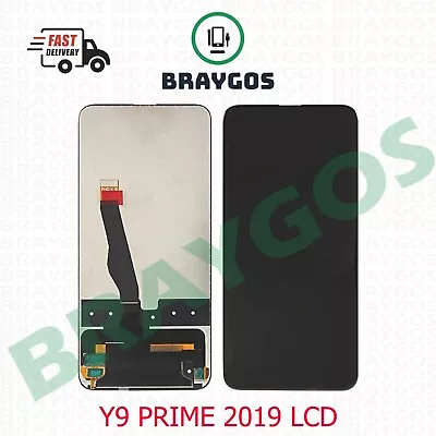 For Huawei Y9 Prime 2019 STK-L21 LCD Touch Screen Display Assembly Black • £21.45