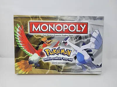 Monopoly Pokemon Johto Edition Board Game Hasbro (100% Complete) • $39.95