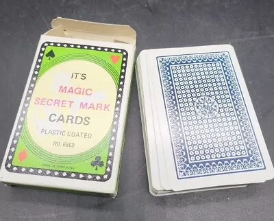 Vintage It's Magic Secret Mark Plastic Coated Card Set No.6969 • $9.77