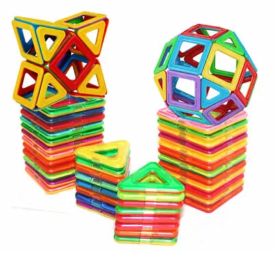 Magnetic Blocks Building Toys Tiles For Kids--Please Read Full Details • $18.86