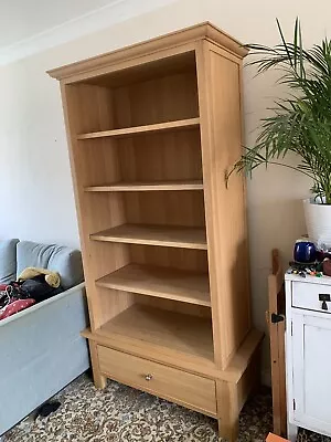 Oak Book Shelf Display Cabinet • £80