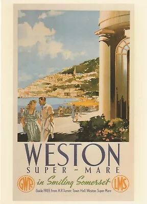 Unused Postcard - British Rail Publications - Weston Super-mare • £1.50