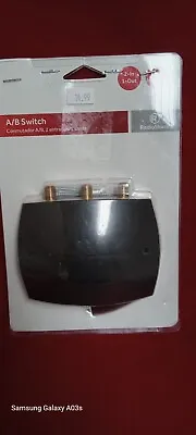 Vintage Radio Shack 2 In/1 Out High Isolation A/B Switch NOS In Package 15-1217 • $12