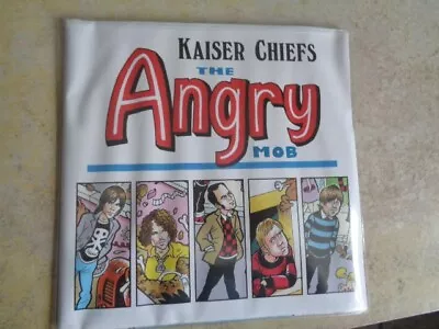 Kaiser Chiefs – The Angry Mob - RARE Poster Sleeve  7  In PVC Sleeve • £7