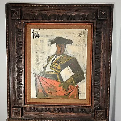 Vtg 60s Vanguard Studios Miguel Spanish Painting Bullfighter Flamenco Matador • $200