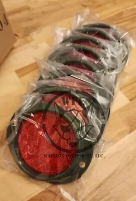 Oem Military Red Reflector Hmmwv Lmtv Hemtt M923 M998 9905-00-205-2795 Ms35387-1 • $6.99