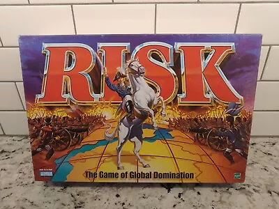 RISK Board Game 1998 Hasbro Parker Brothers 98% Complete Strategy 2-6 Players • $19.99