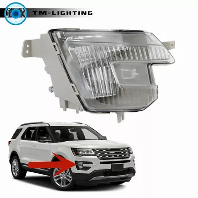 Driving Fog Lights Lamps Right Side FB5Z15200H-PFM For 2016-2017 Ford Explorer • $111.72