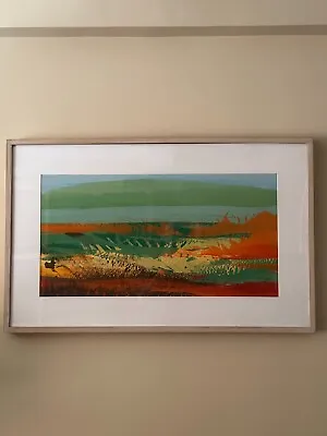 JOSEPH GRIPPI Monotype Screenprint AUTUMN Pencil Signed • $265