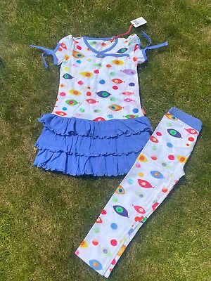  Oilily Girls Dress With Rara Trim • £15