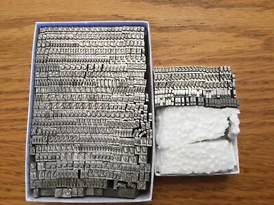 Letterpress Metal Type Garamond Italic 12pt Upper/lower/figures/punctuation  New • $36.99