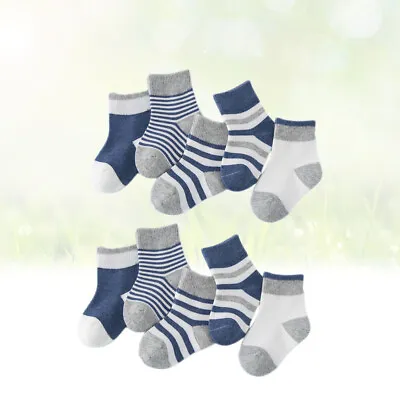  5 Pairs Baby Cartoon Socks Wool Kids Warm Spring And Autumn • £7.79