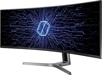 Samsung C49RG90SSN 49 Inch Widescreen QLED Monitor - LC49RG90SSNXZA • $250