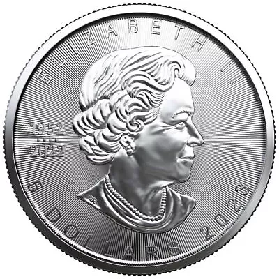 2023 $5 Silver Canadian Maple Leaf 1 Oz BU • $26.99