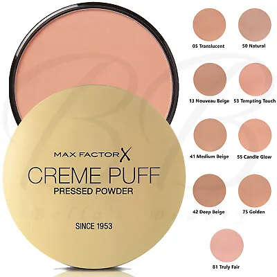 MAX FACTOR Creme Puff Radiant Skin Pressed Compact Powder 21g *CHOOSE SHADE* • $9.99