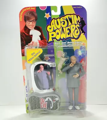 DR. EVIL And MR. BIGGLESWORTH  Austin Powers McFarlane  Cool  Action Figure • $22.89