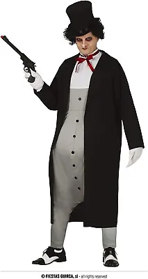 £37.99 • Buy Fiestas Guirca Adult Villain Penguin Gents Fancy Dress Costume Size Medium