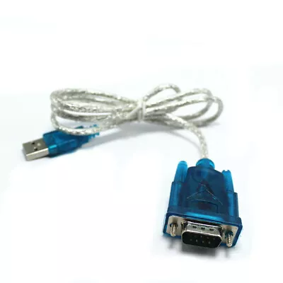 3Ft Translucent USB 2.0 To DB9 RS232 Serial Converter 9 Pin Adapter Cable PDA • $6.60