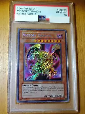 Psa10 Yu-Gi-Oh Victory Dragon Sik English Version Retro Pack • $1492.99