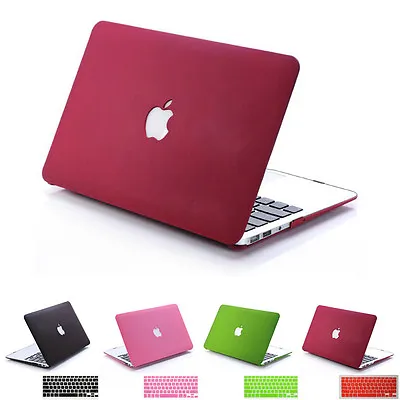Quicksand Matte Hard Case + Keyboard Cover For Apple Macbook Air Pro 11 13 14 15 • £15.59