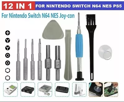 Kit De Herramientas De Reparación Para Nintendo Game Boy Color Nintendo Wii PS5 • $10.99