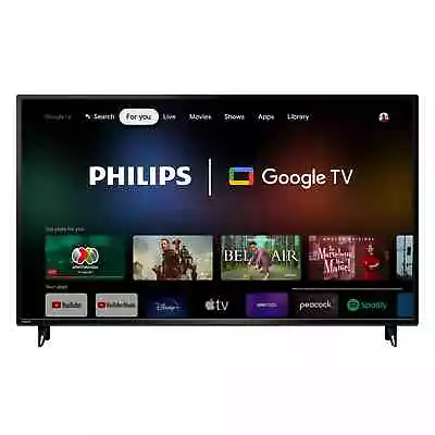 Phillips 50  Inch 4K Google Smart TV HDR LED UHD Google Assistant (2-Day Ship) • $349.99