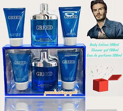 Men Perfume Gift Set For Men/Him Shower Gel & Body Lotion 100ml Eau De Perfume • £12.99