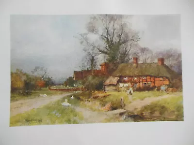 £7.99 • Buy Original 1909 HAMPSHIRE Print Of Mapledurwell Near Basingstoke - Wilfrid Ball